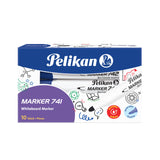 Pelikan 741 evidenziatore 10 pz Tipo di punta Blu