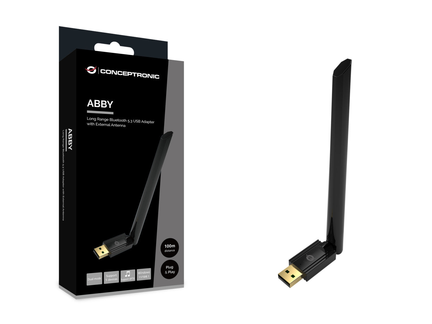 Conceptronic ABBY17B scheda di rete e adattatore Interno Bluetooth 3 Mbit/s