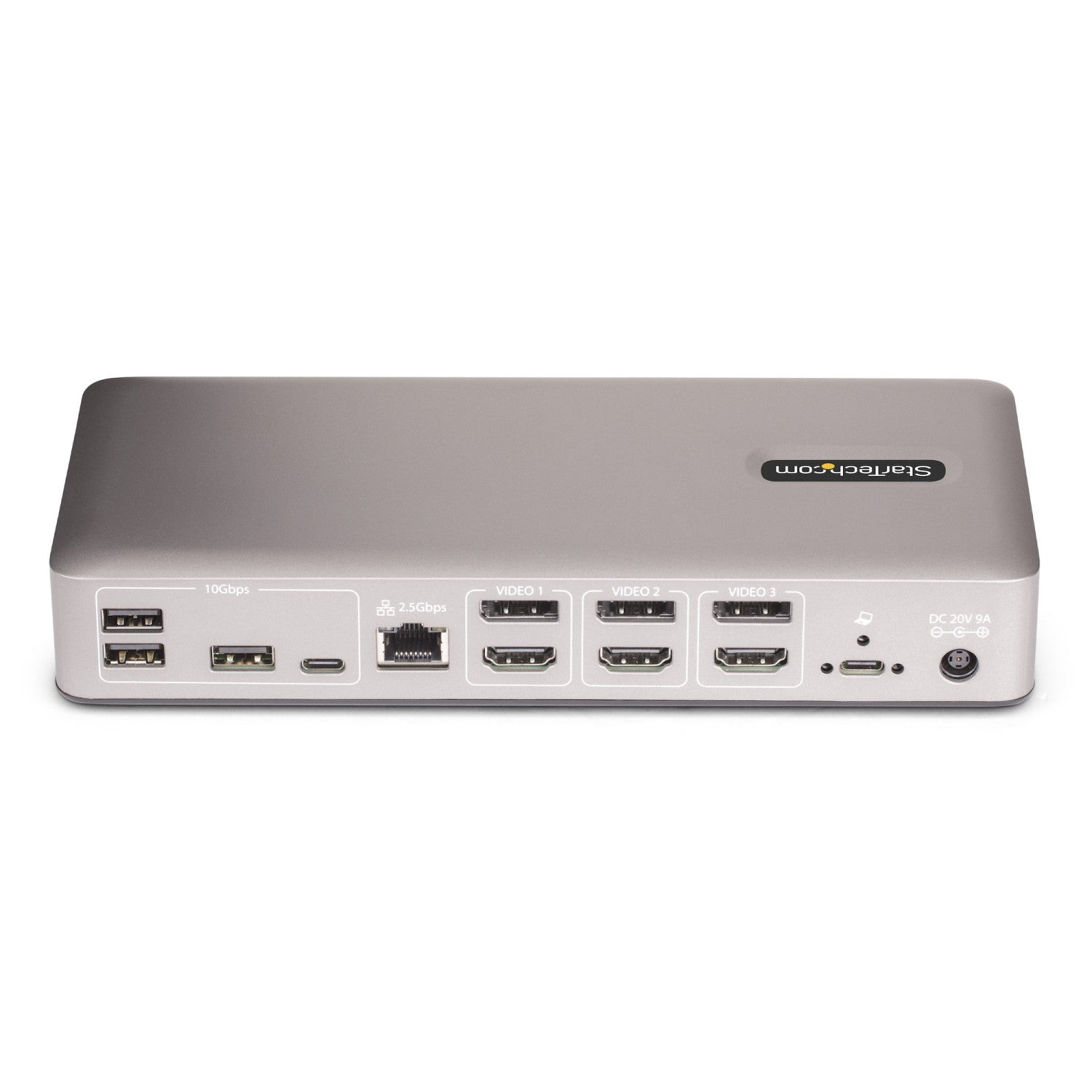 StarTech.com 150UE-USB4DOCKTRIPLE replicatore di porte e docking station per laptop Cablato USB4 Grigio