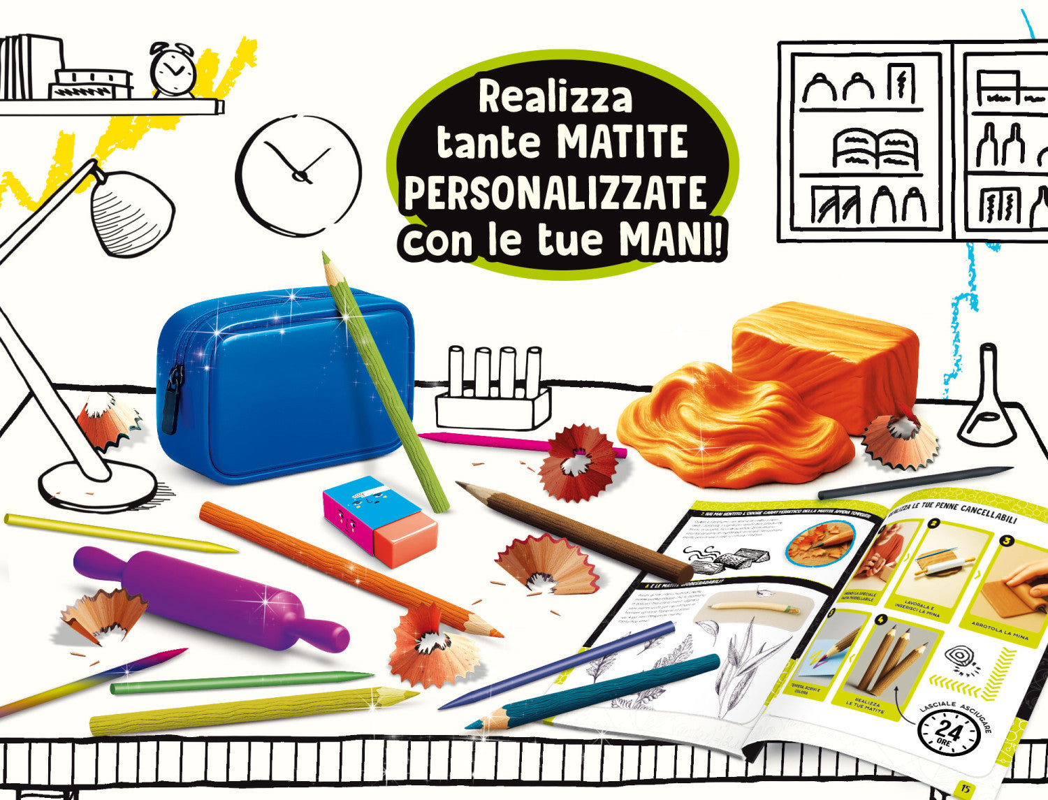 Lisciani I m A Genius Laboratorio Delle Matite