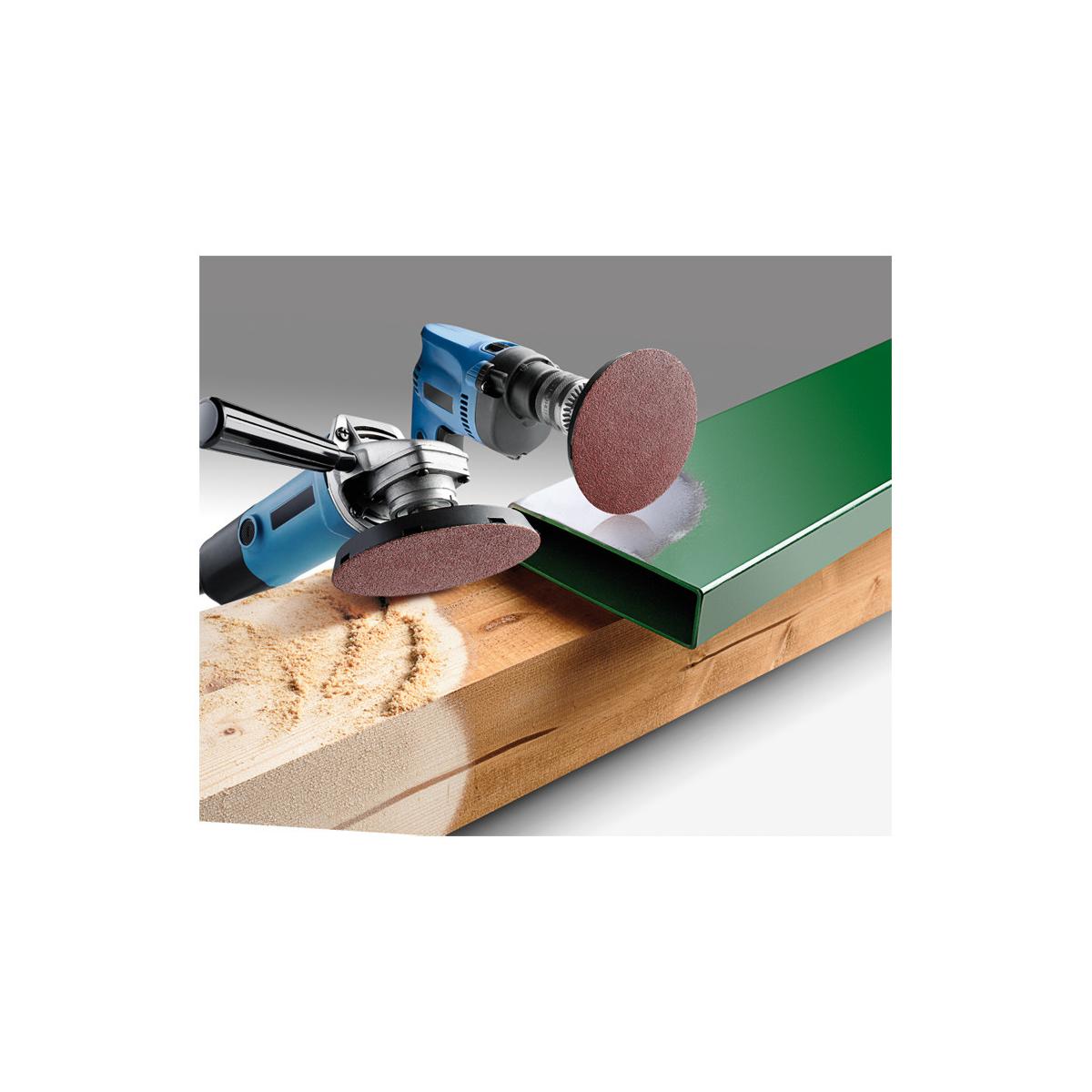 kwb 488320 fornitura per utensili rotanti per molatura/levigatura Metallo, Legno Disco abrasivo