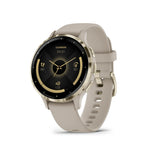Garmin Venu 3S 3,05 cm (1.2") AMOLED 41 mm Digitale 390 x 390 Pixel Touch screen Oro, Grigio Wi-Fi GPS (satellitare)