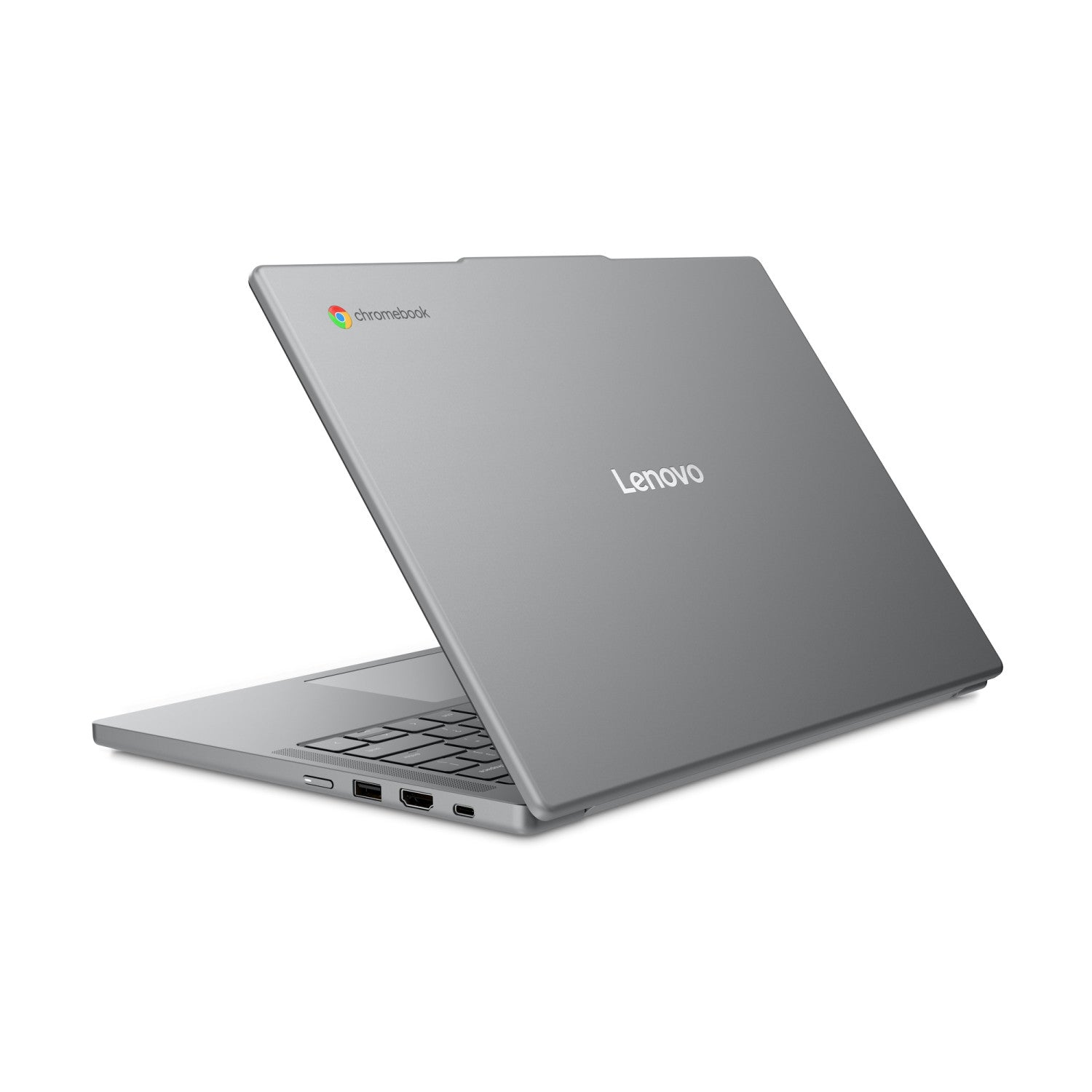Lenovo Notebook Chromebook Display 14.0'' WUXGA (1920x1200) Processore INTEL N150 Memoria RAM 8GB Memoria SSD 128GB Scheda grafica Integrata Sistema Operativo CHROME OS LUNA_GREY Caricatore NON incluso