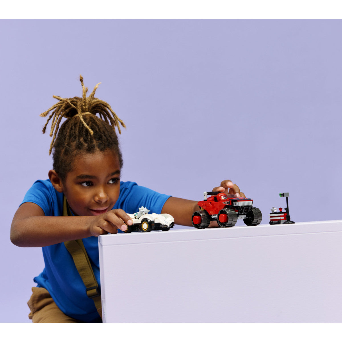 LEGO Sonic the Hedgehog Auto di Silver vs Monster Truck di Knuckles 77118 Set da Costruzione 378 Pezzi per Bambini 8