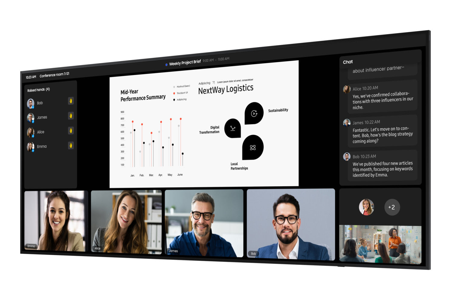 Samsung QPDX-5K Pannello piatto per segnaletica digitale 2,67 m (105") LCD Wi-Fi 500 cd/m² 5K Ultra HD Nero Tizen 7.0 24/7