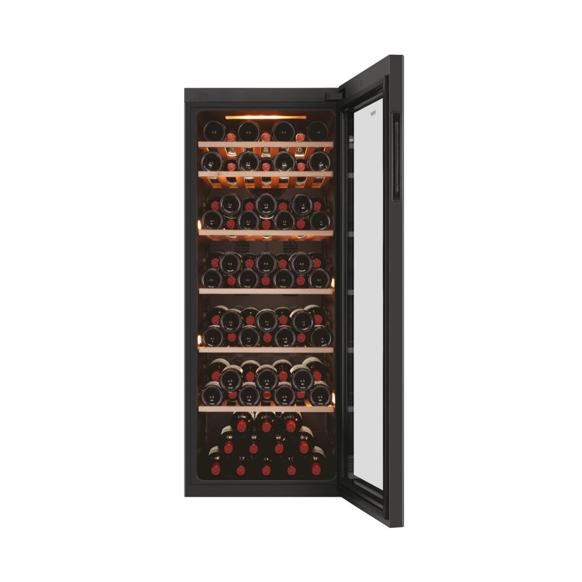 Haier Wine Bank 50 Serie 5 HWS84GA Cantinetta Vino Libera Installazione 84 bottiglie Nero