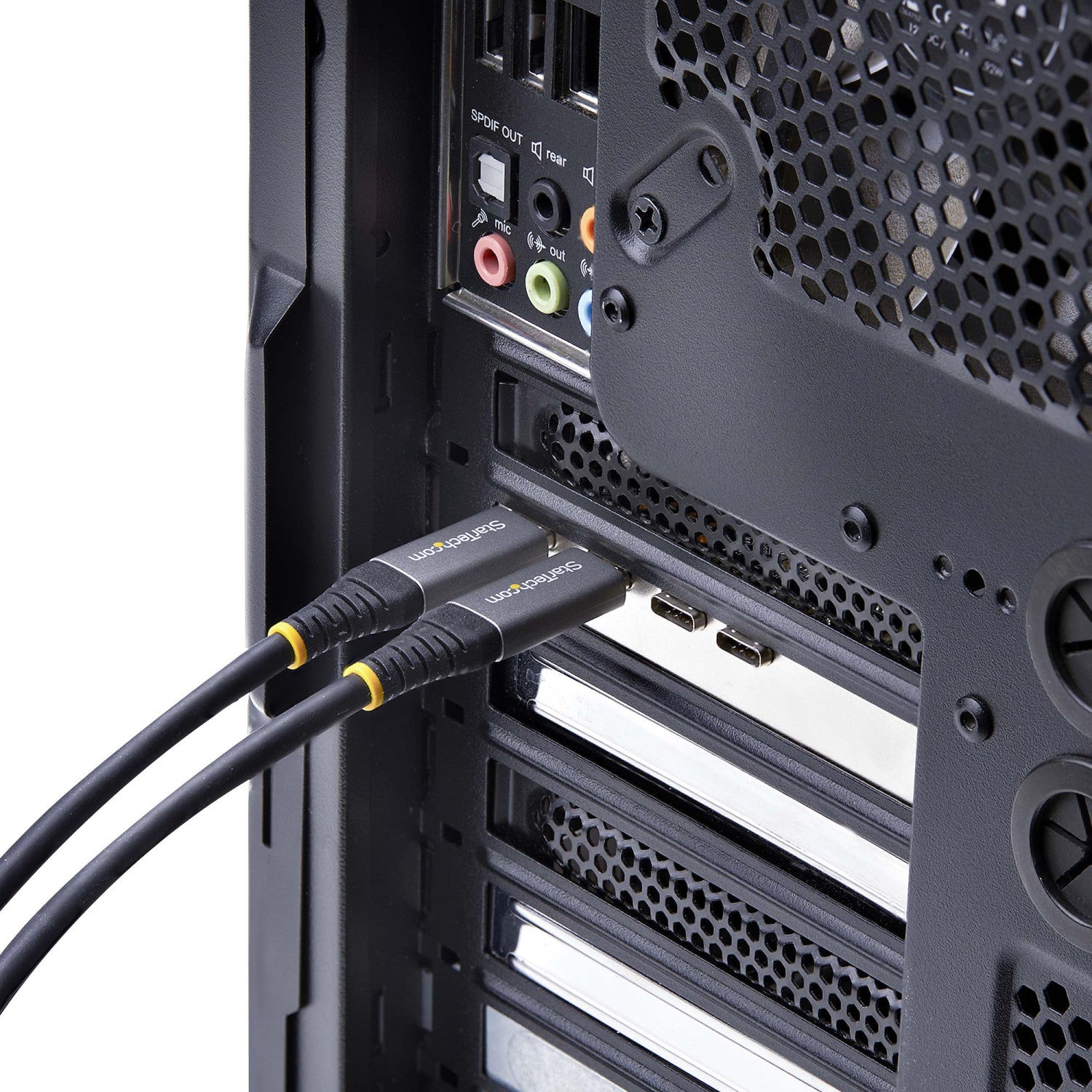 StarTech.com Scheda di Espansione PCIe USB a 5 porte, USB 3.2 10Gbps, scheda PCI Express con 4 porte USB-C, 1 porta interna USB-A, scheda controller PCIe USB, Windows/macOS/Linux