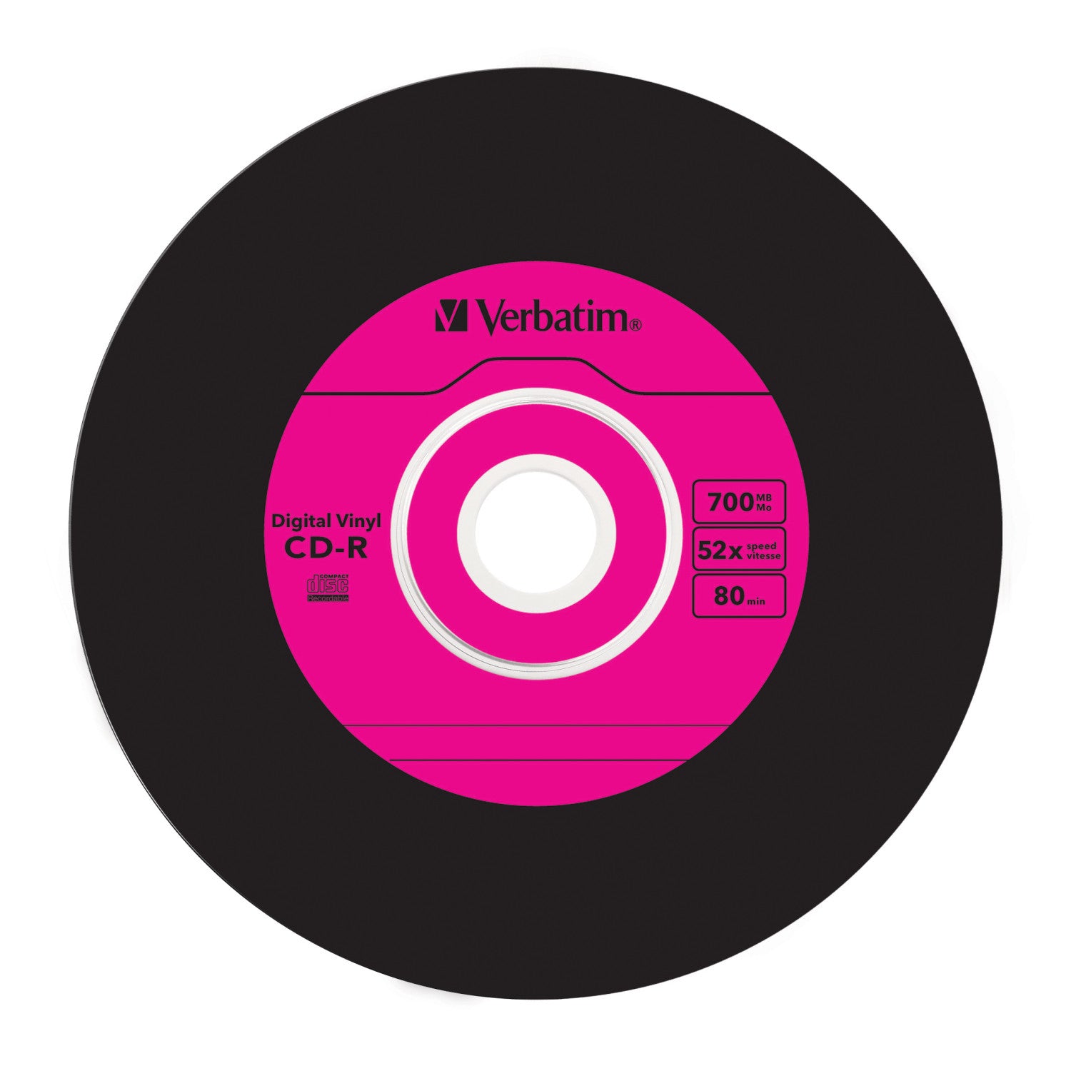 Verbatim CD-R AZO Data Vinyl 700 MB 10 pz