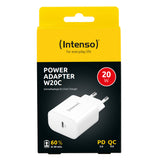 Intenso POWER ADAPTER USB-C/7802012 Universale Bianco AC Ricarica rapida Interno