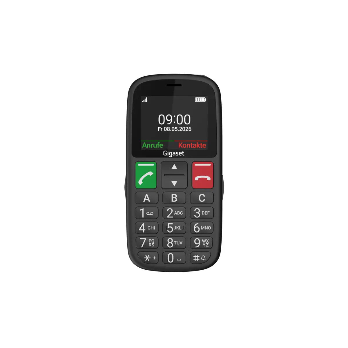 Gigaset GL30 5,59 cm (2.2") 106 g Nero Telefono per anziani