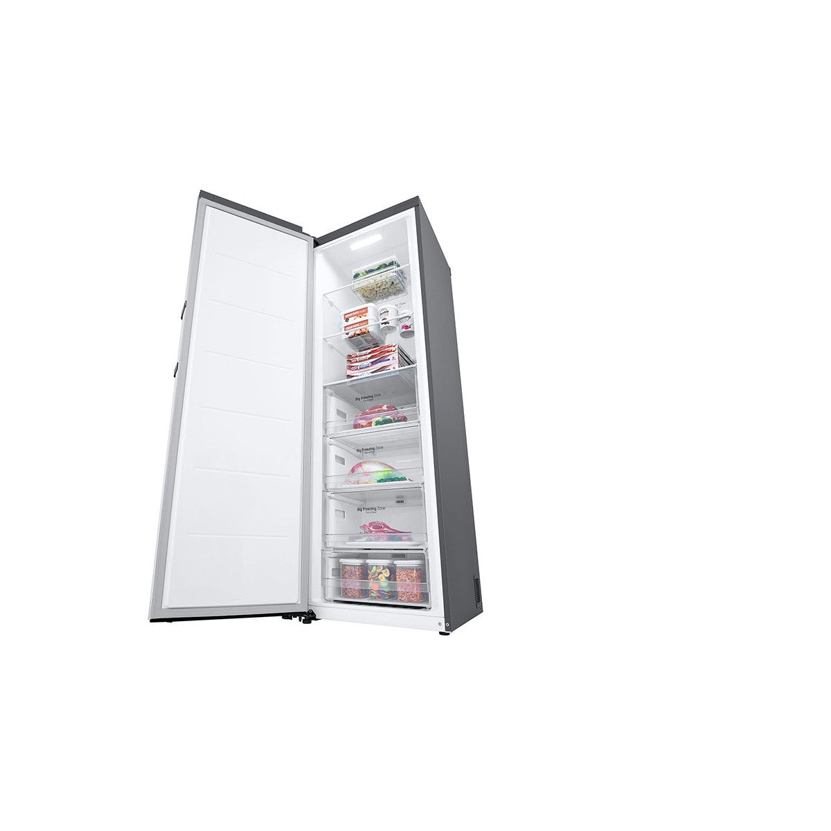 LG GFE41PZGSZ Congelatore verticale Libera installazione 324 L Acciaio