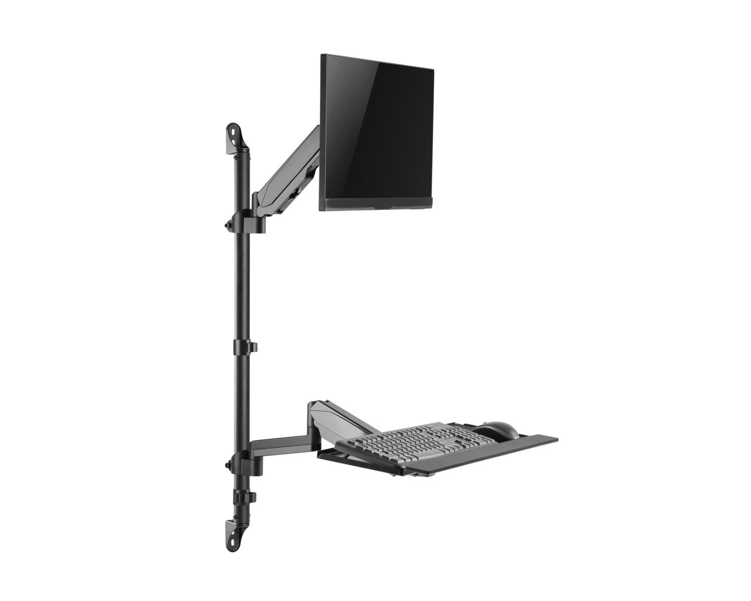 Equip 650170 base e supporto per PC/workstation All-in-One 8 kg Nero 43,2 cm (17") 81,3 cm (32")