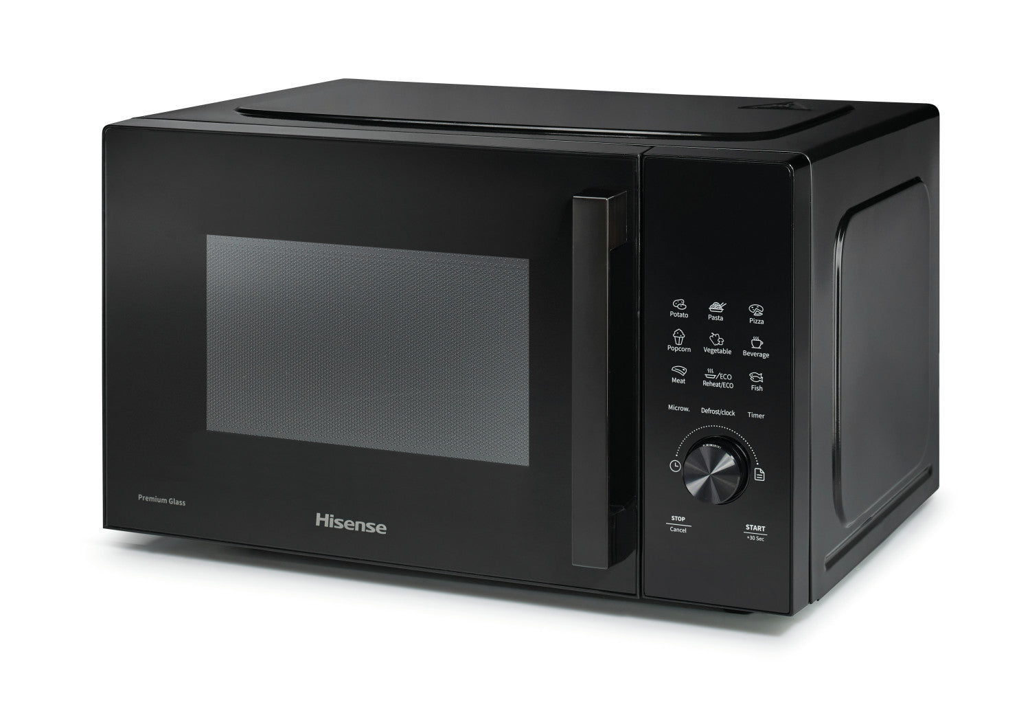Hisense H23MOBSD1H forno a microonde Nero Solo microonde Superficie piana 23 L 800 W