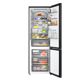 LG GBBW726DEV Frigorifero combinato Fit Max 70cm, Classe D, 465L, AI Fresh, Black Steel