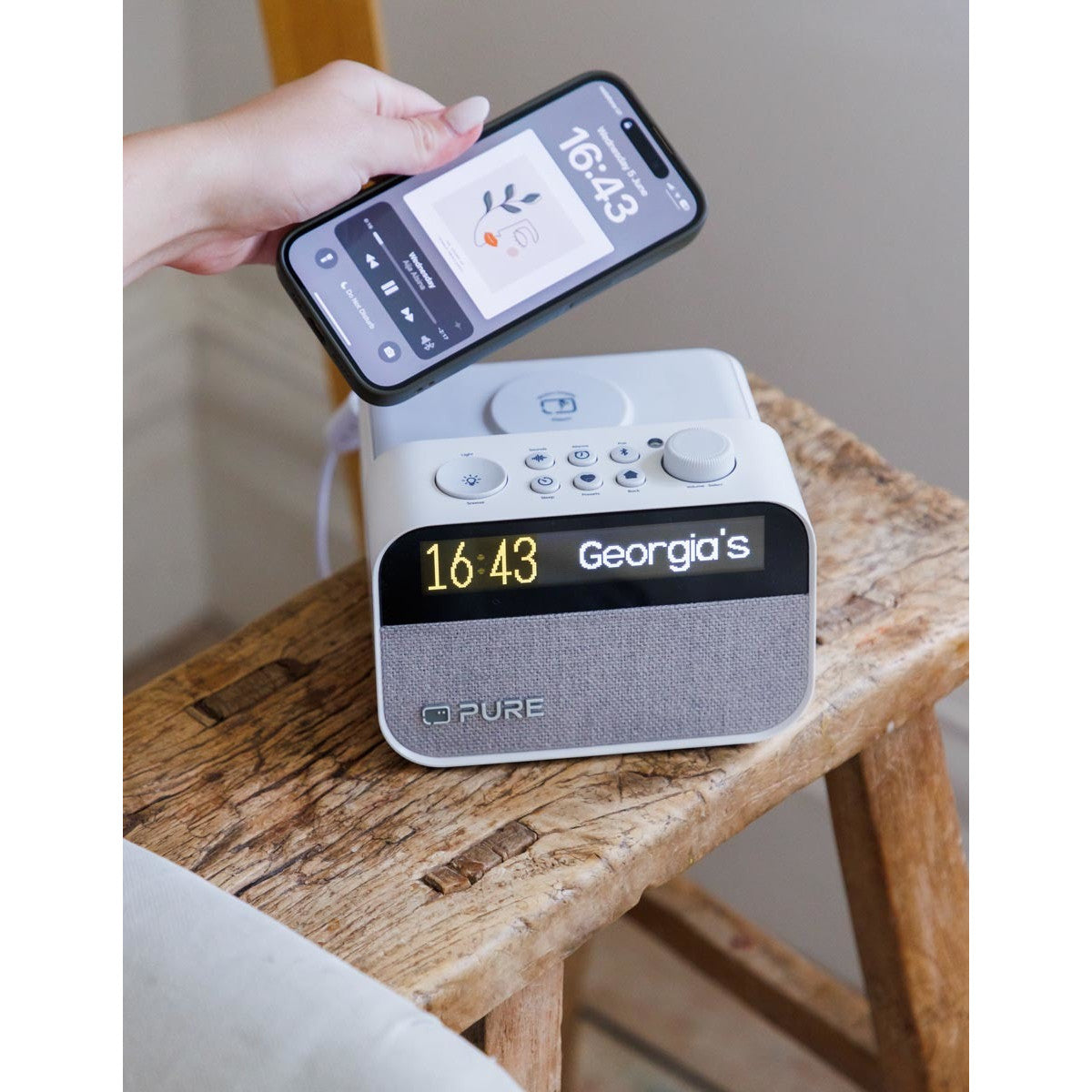 Pure Moment Charge Portatile Digitale Bianco
