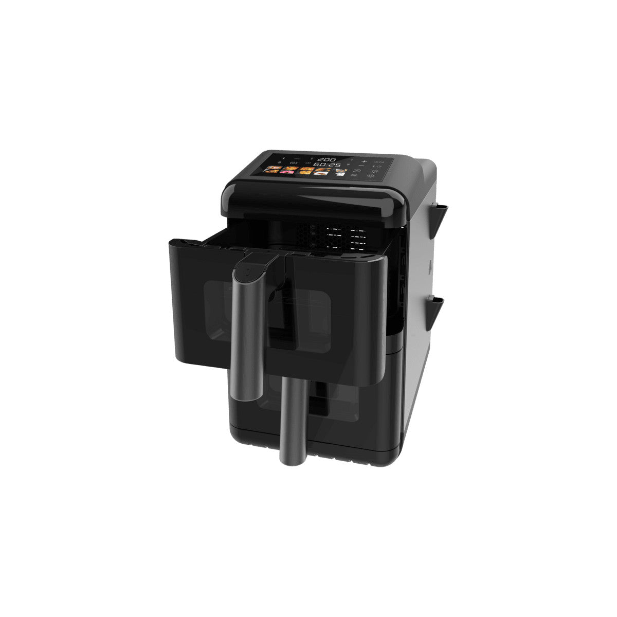 Cecotec A01_EU01_109325 friggitrice Doppia 12 L Indipendente 2900 W Friggitrice ad aria calda Nero