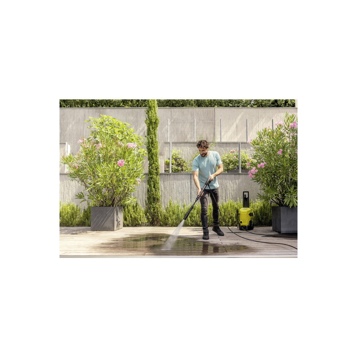 Kärcher K 4 WCM idropulitrice Verticale Elettrico 420 l/h 1800 W Nero, Giallo