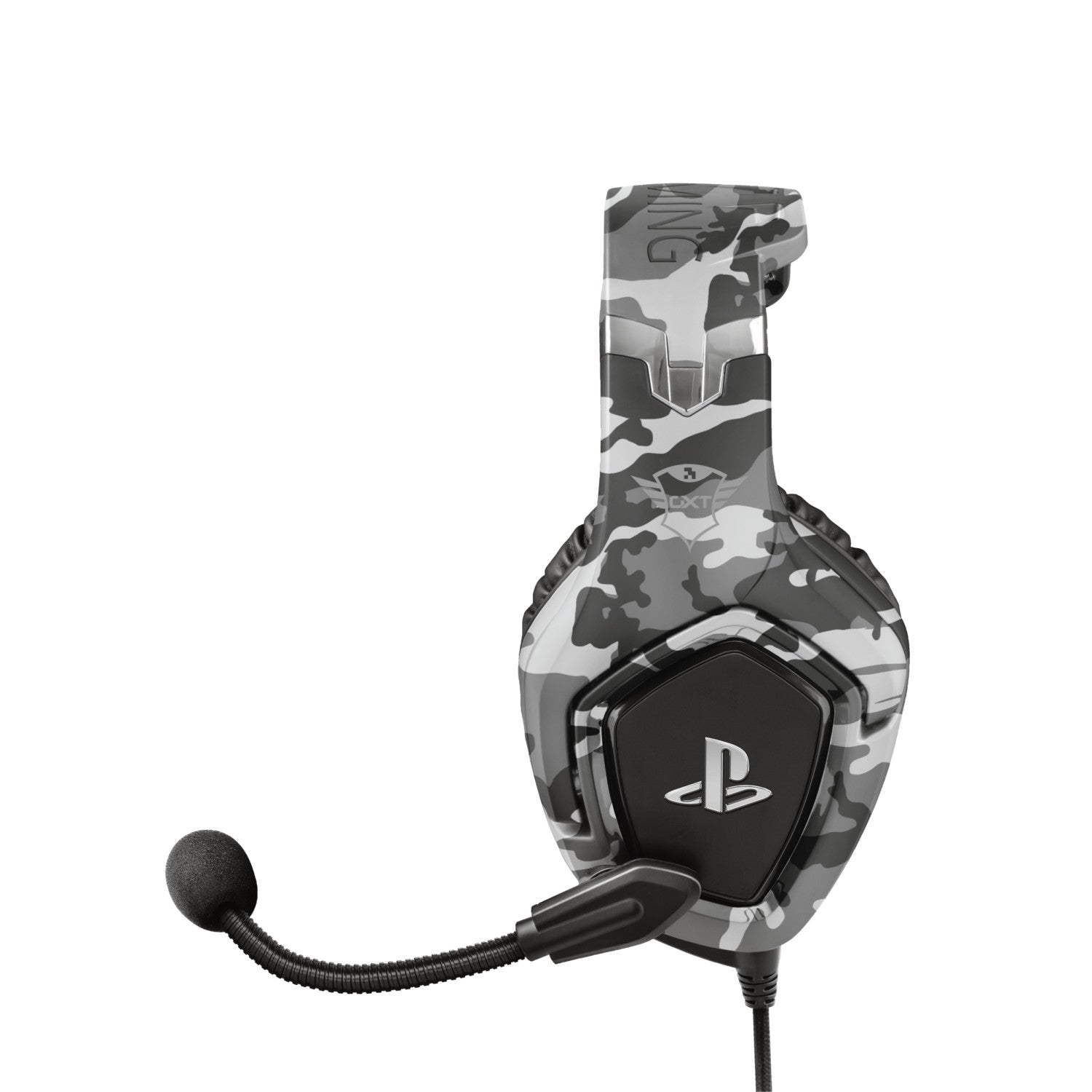Trust GXT 488 Forze PS4 Auricolare Cablato A Padiglione Giocare Nero, Grigio