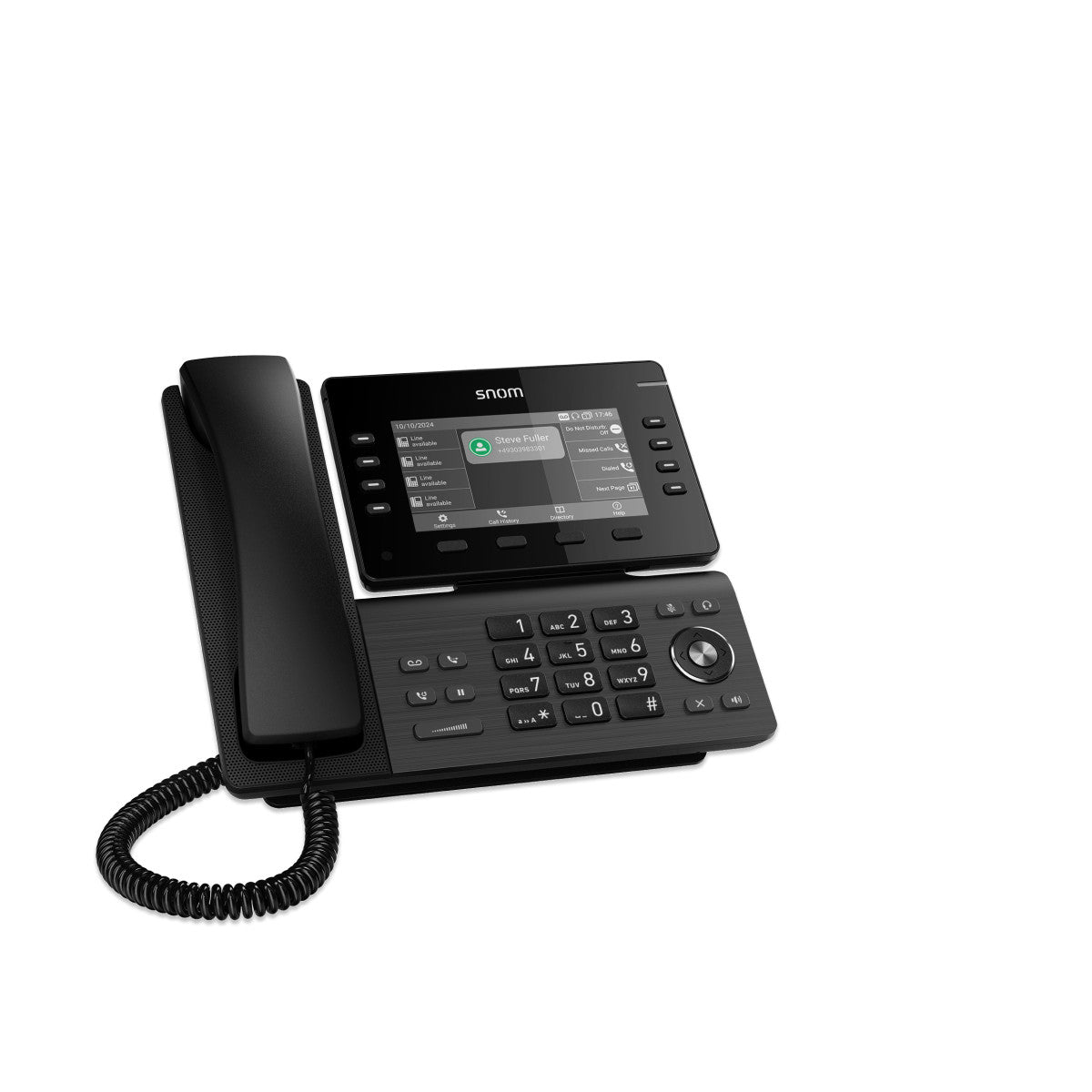 Snom D812 telefono IP Nero TFT