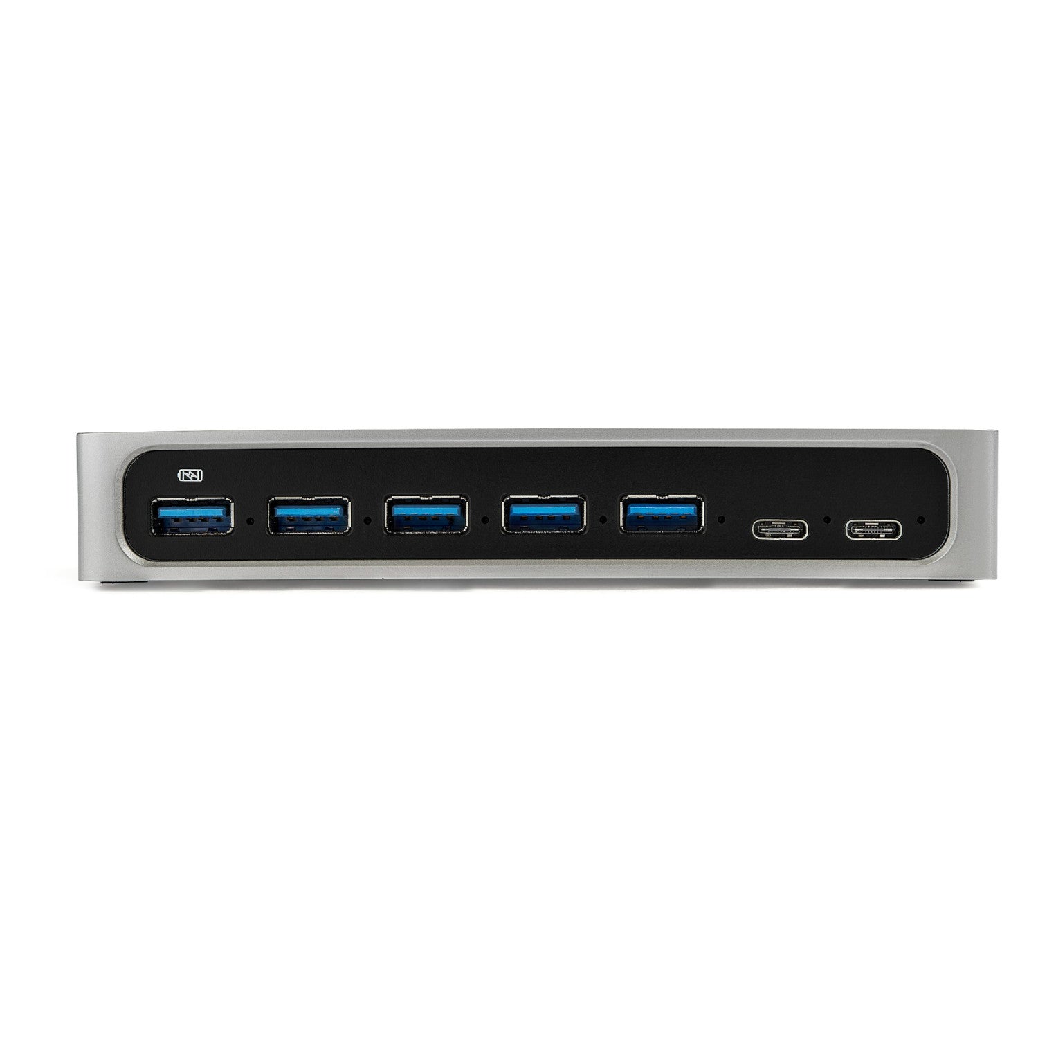 StarTech.com HB30C5A2CSC hub di interfaccia USB 3.2 Gen 1 (3.1 Gen 1) Type-B 5000 Mbit/s Nero, Argento