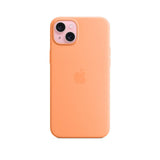 Apple Custodia Cover MagSafe in Silicone per Iphone 15 Plus A3094 Aranciata