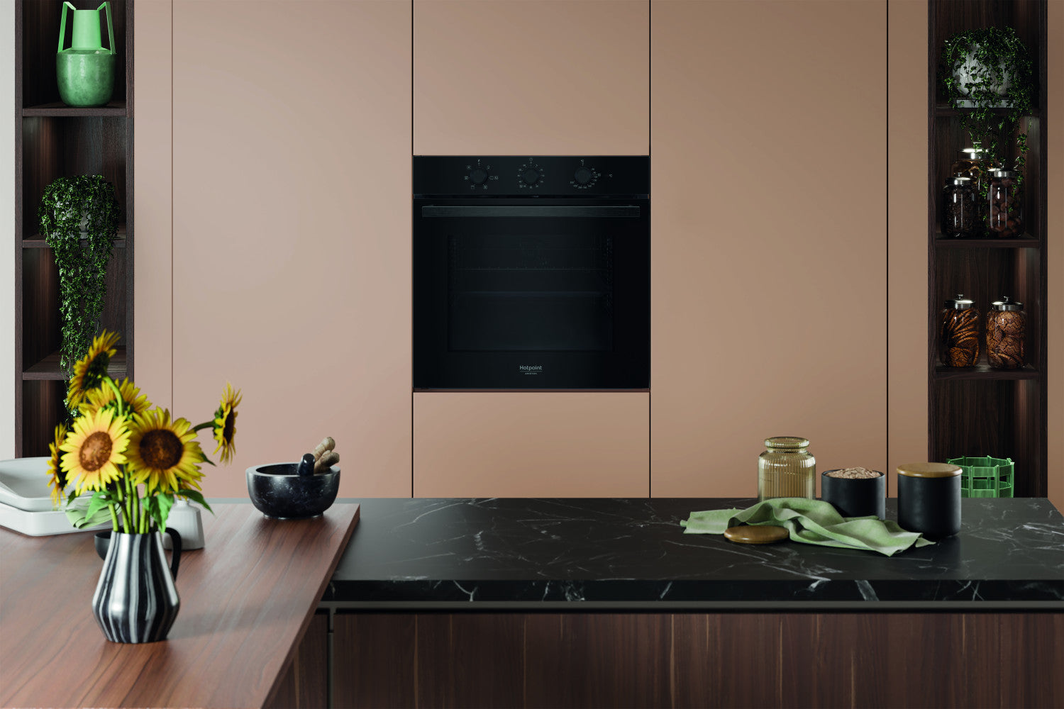 Hotpoint Ariston HAO3 K35H B 71 L Nero