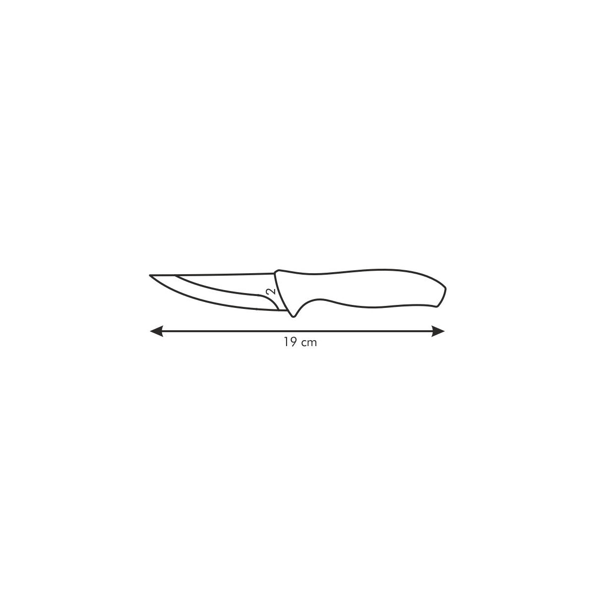 Tescoma Coltello multiuso 8 cm Sonic