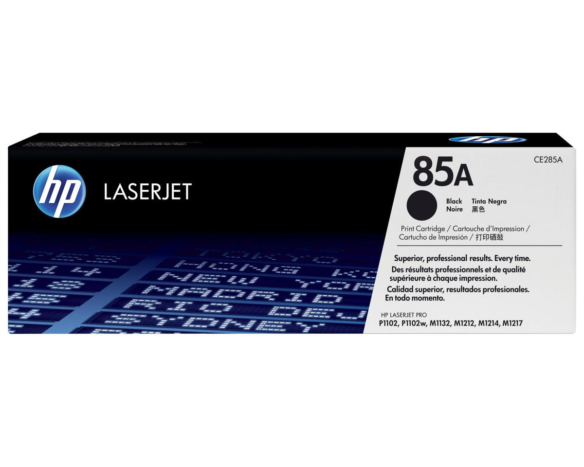HP 85A Black Original LaserJet Toner Cartridge cartuccia toner 1 pz