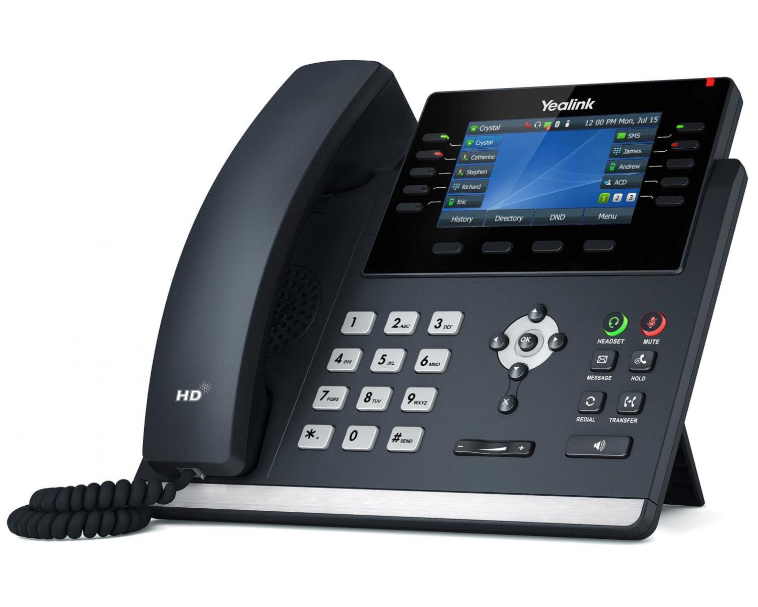 Yealink SIP-T46U telefono IP Grigio LCD Wi-Fi