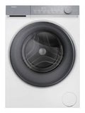 Haier HW90-B14367U1-IT lavatrice Caricamento frontale 9 kg 1400 Giri/min Argento, Bianco