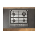 Whirlpool TGML 661 IX R Piano Cottura Stainless Steel da Incasso 58 Cm Gas 4 Fornelli Acciaio