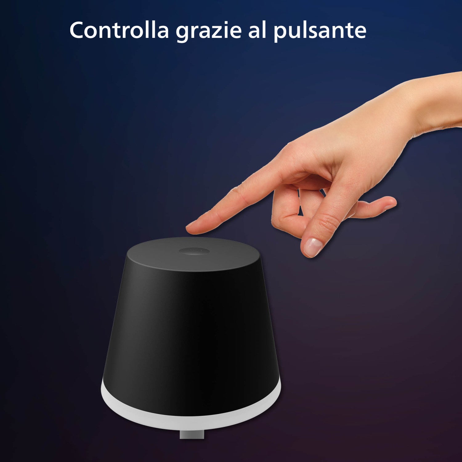 Philips Hue 8719514404595 soluzione di illuminazione intelligente Lampada da tavolo intelligente Bluetooth/Zigbee Nero 6 W