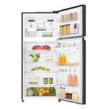 LG GTB744BMBED Frigorifero doppia porta, Classe E, 506L, Porte in vetro, Door Cooling,Nero