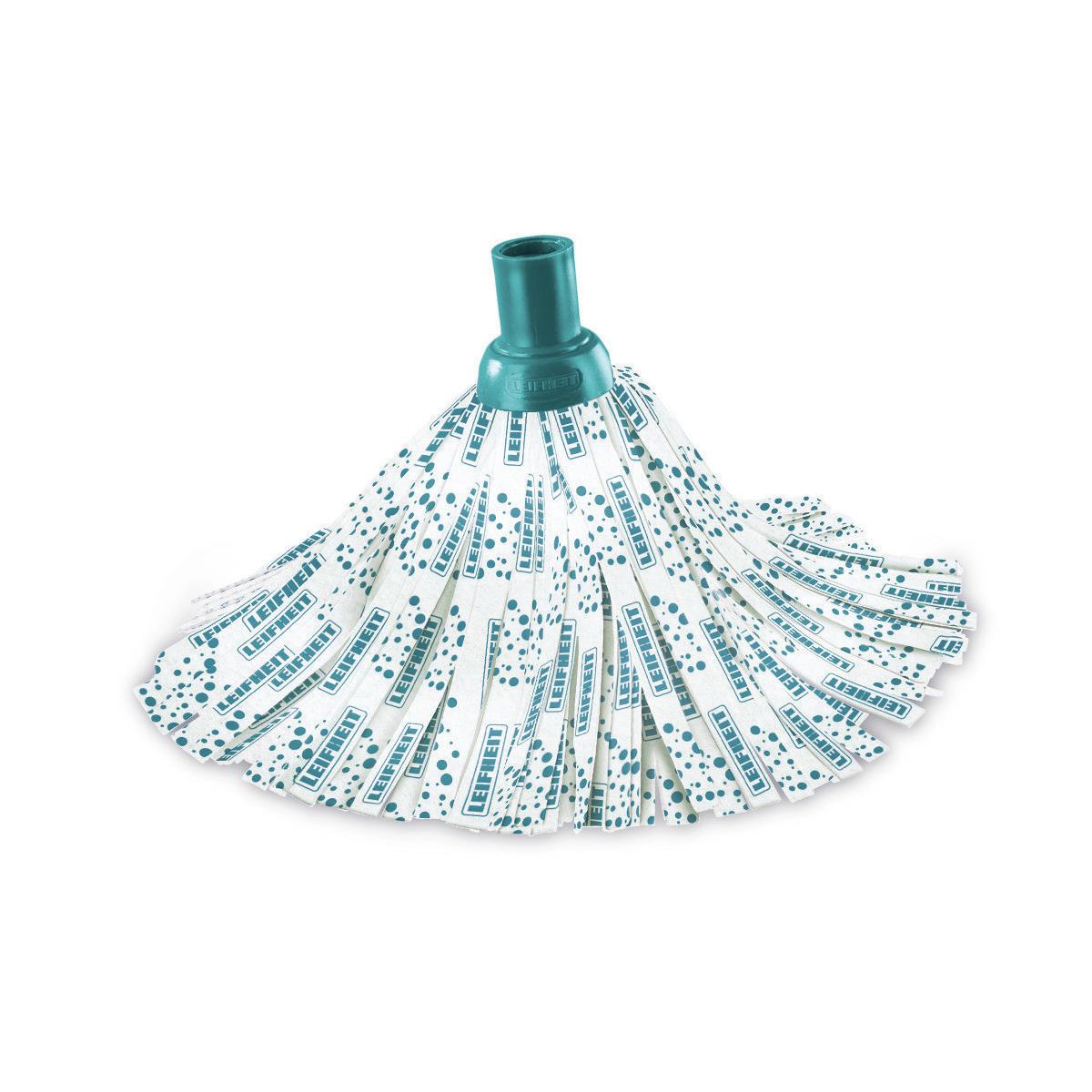 Testina Sostitutiva Lavapavimenti Leifheit LFH52068 Classic Mop Viscose Bianco Turchese