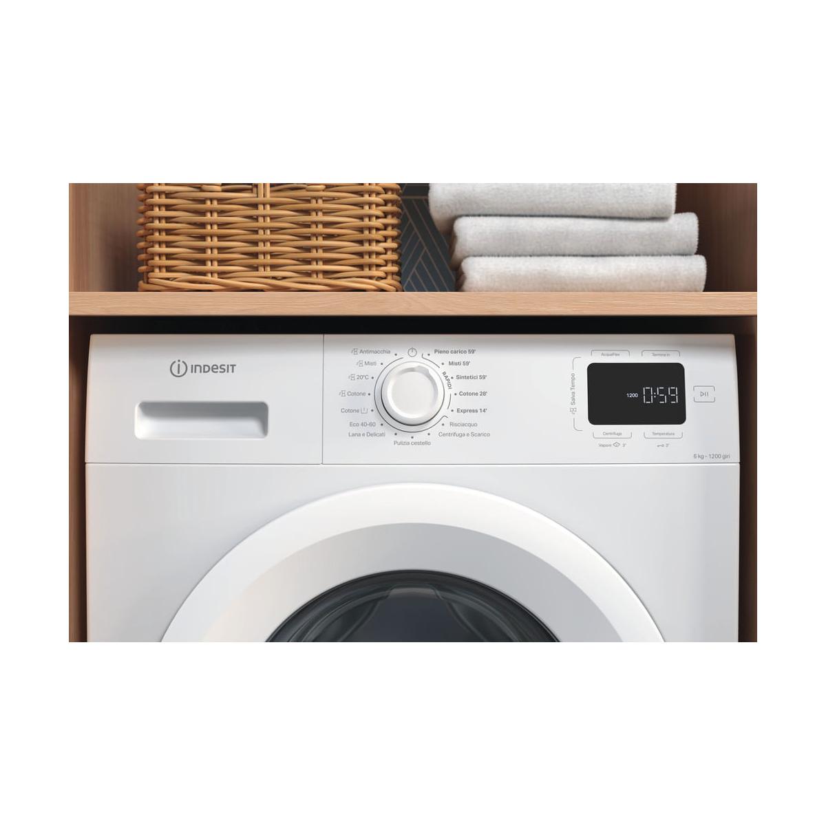 Indesit Lavatrice a libera installazione IM 642B MY TIME IT Bianco