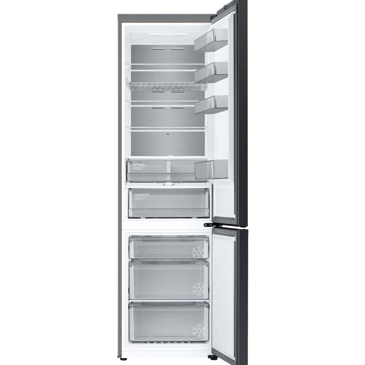 Samsung RB38C7B5BS9 frigorifero Libera installazione 273 L Acciaio inox