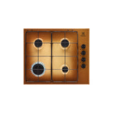 Electrolux KGS6404T piano cottura Marrone Da incasso 59.5 cm Gas 4 Fornelli