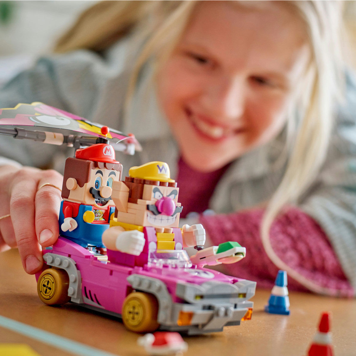 LEGO Super Mario Mario Kart Wario e Re Boo 512 Pezzi Set 72038 Età 8