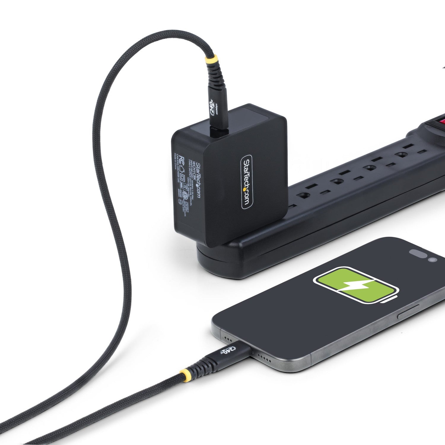 StarTech.com S2CEPR2M-USB-CABLE cavo USB USB 2.0 USB C Nero