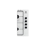Electrolux EGS6414W Piano Cottura a Gas Tripla Corona Bianco 60 cm
