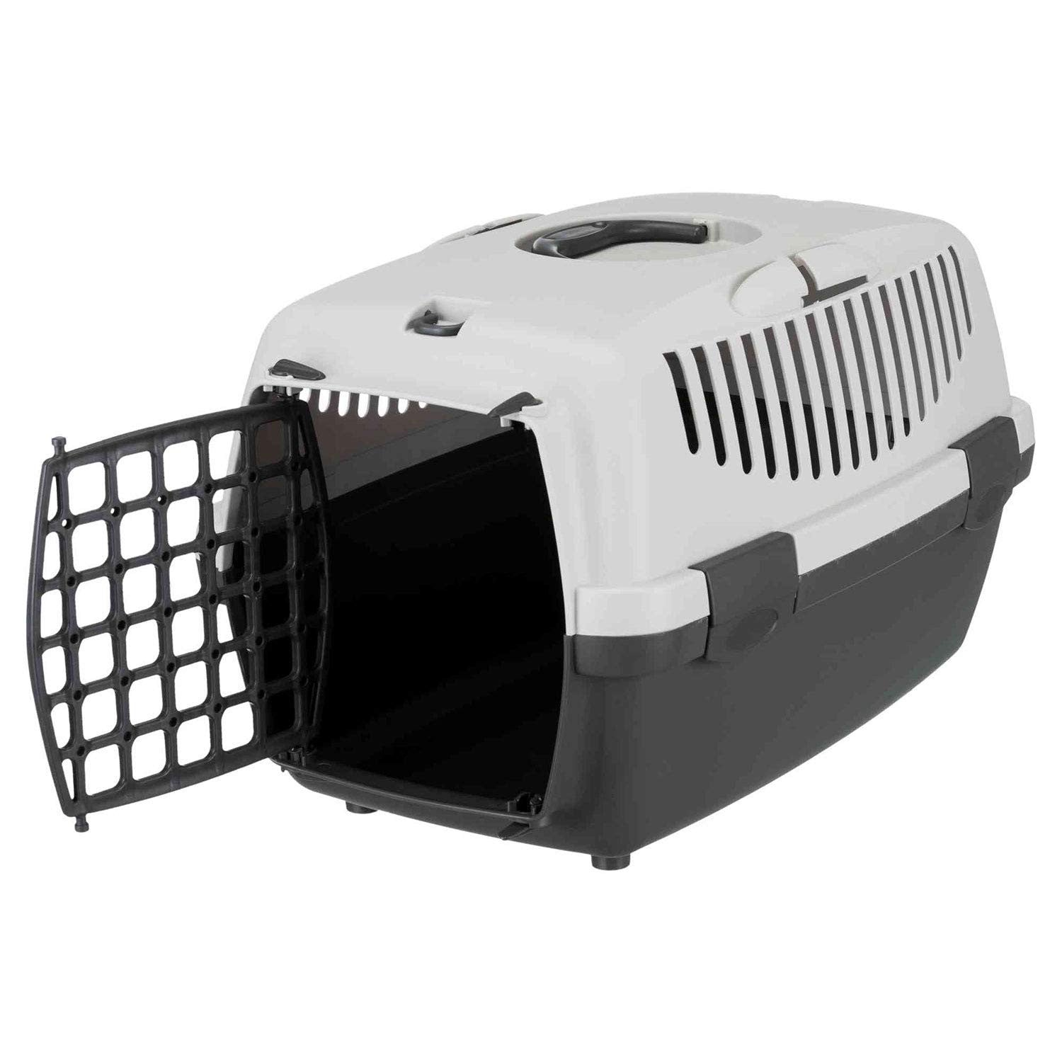 Stefanplast Gulliver 1 Trasportino Grigio Per Cani E Gatti 48x32x31 Cm