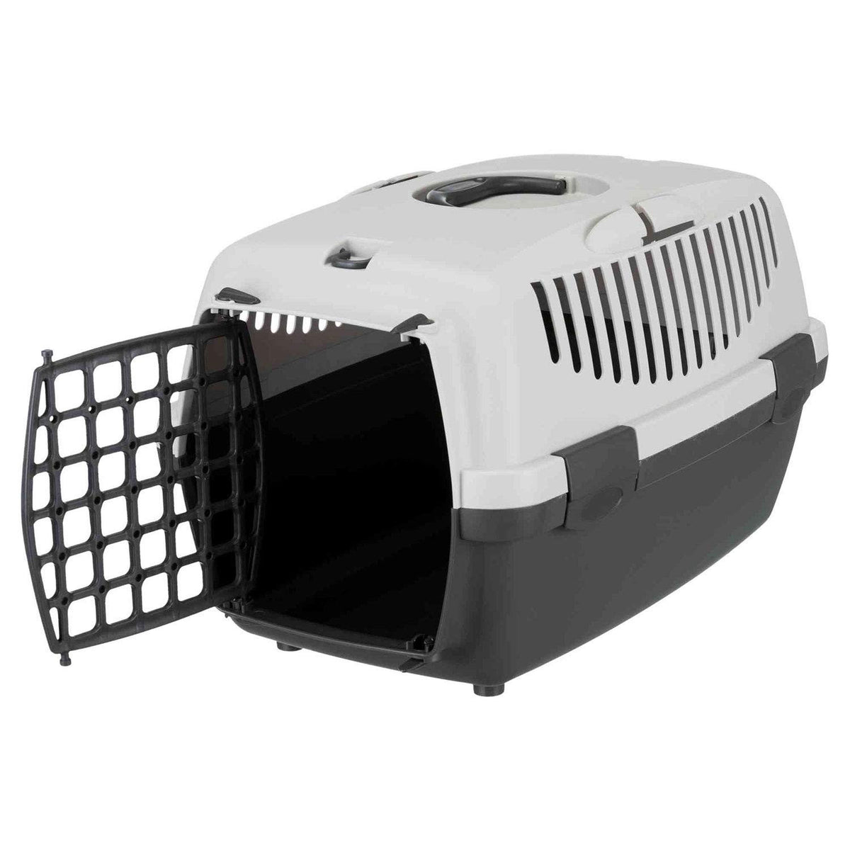 Stefanplast Gulliver 1 Trasportino Grigio Per Cani E Gatti 48x32x31 Cm