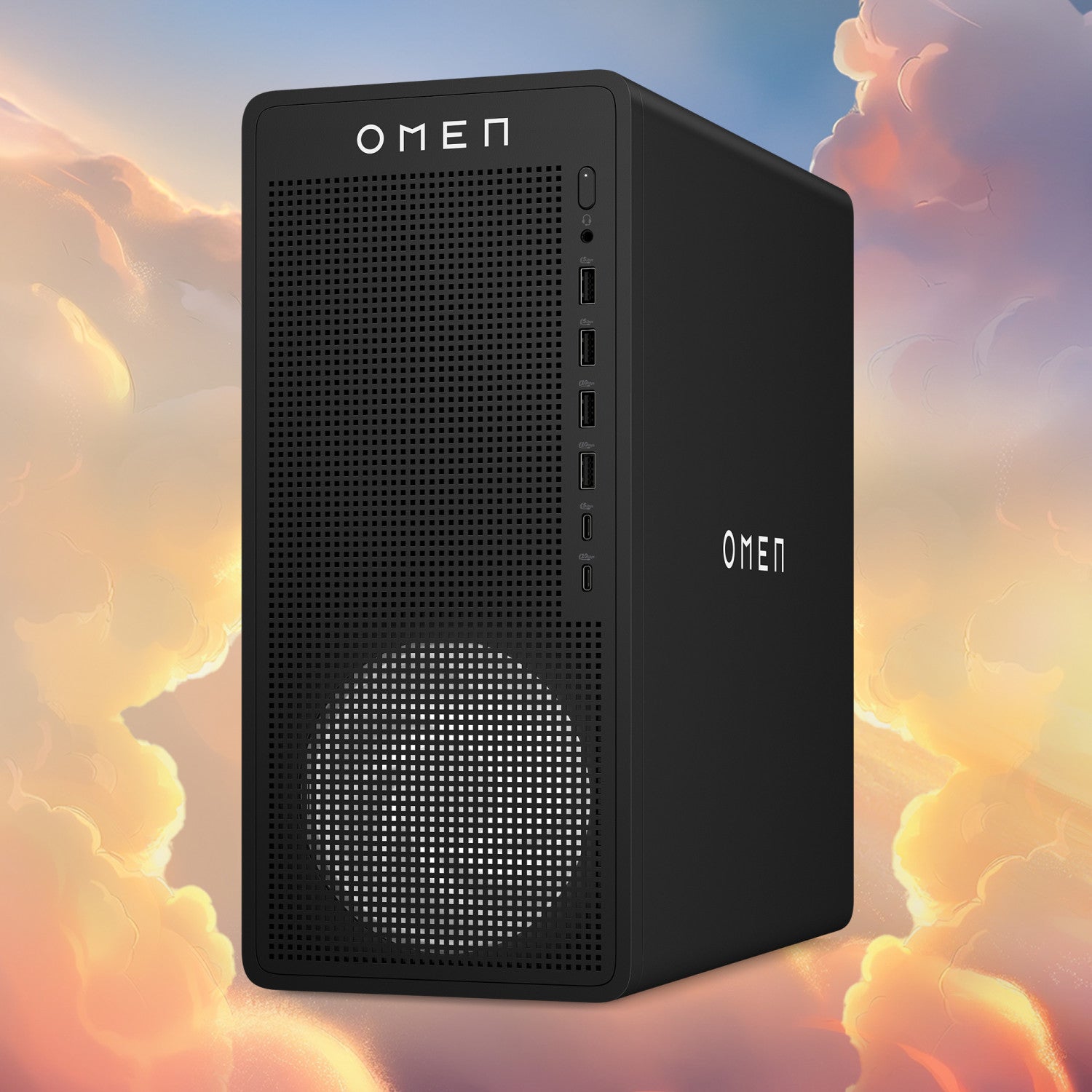 HP OMEN 16L Gaming Desktop PC TG03-0056nl PC AMD Ryzen 7 8700F 16 GB DDR5-SDRAM 512 GB SSD Windows 11 Home Tower AI PC Nero