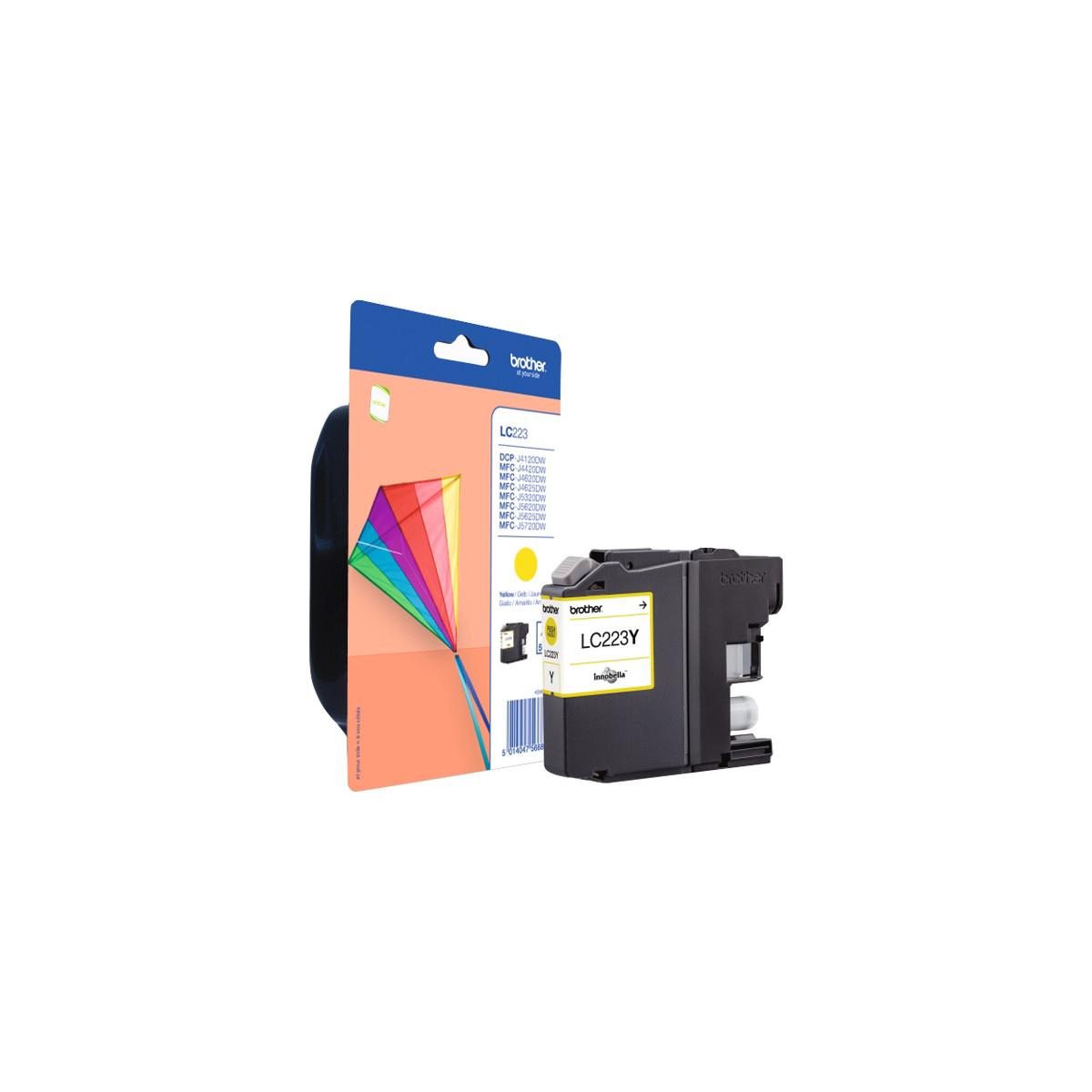Brother LC-223Y cartuccia d'inchiostro 1 pz Originale Giallo