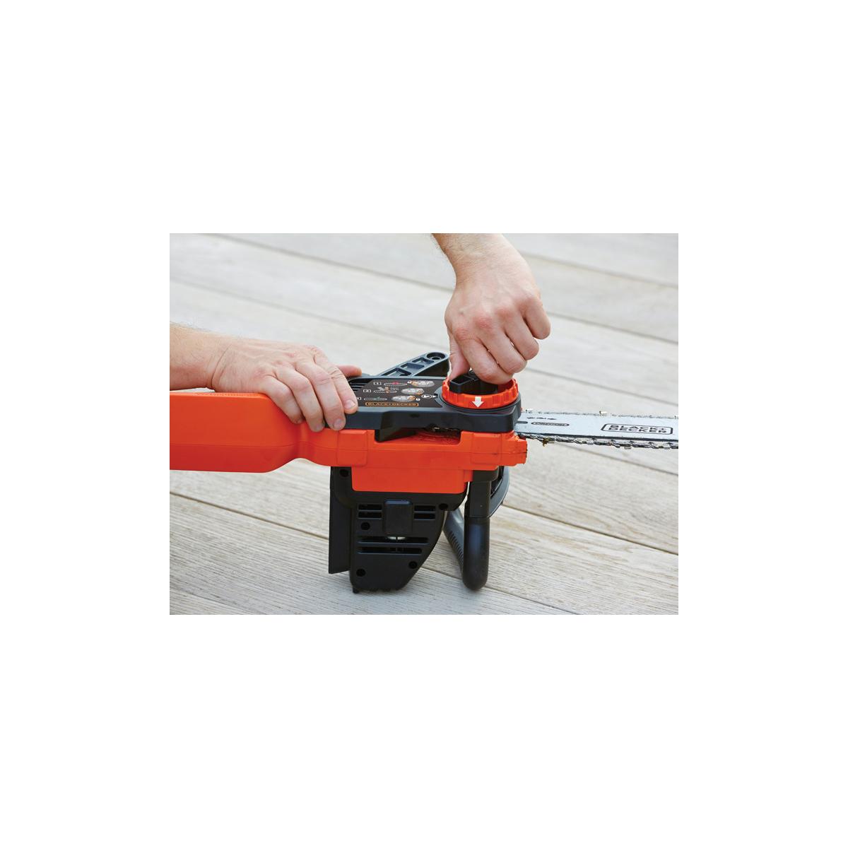 Black e Decker GKC1825L20 Motosega Nero Arancione