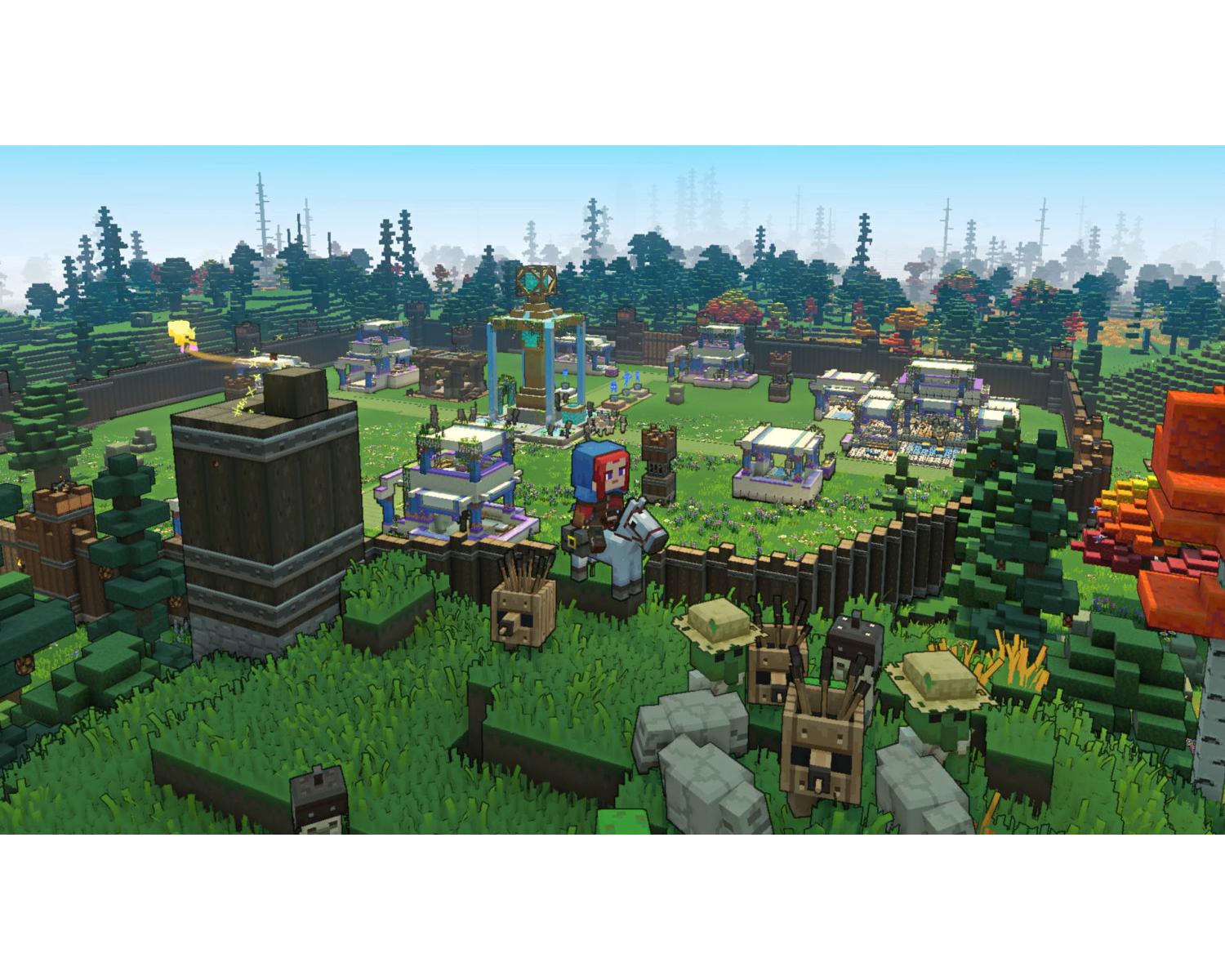 Nintendo Minecraft Legends Deluxe Edition Cinese semplificato Tedesca DUT Inglese ESP Francese ITA Giapponese Coreano Portoghese Russo Nintendo Switch