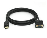 Equip 119338 cavo e adattatore video 2 m VGA (D-Sub) DisplayPort Nero