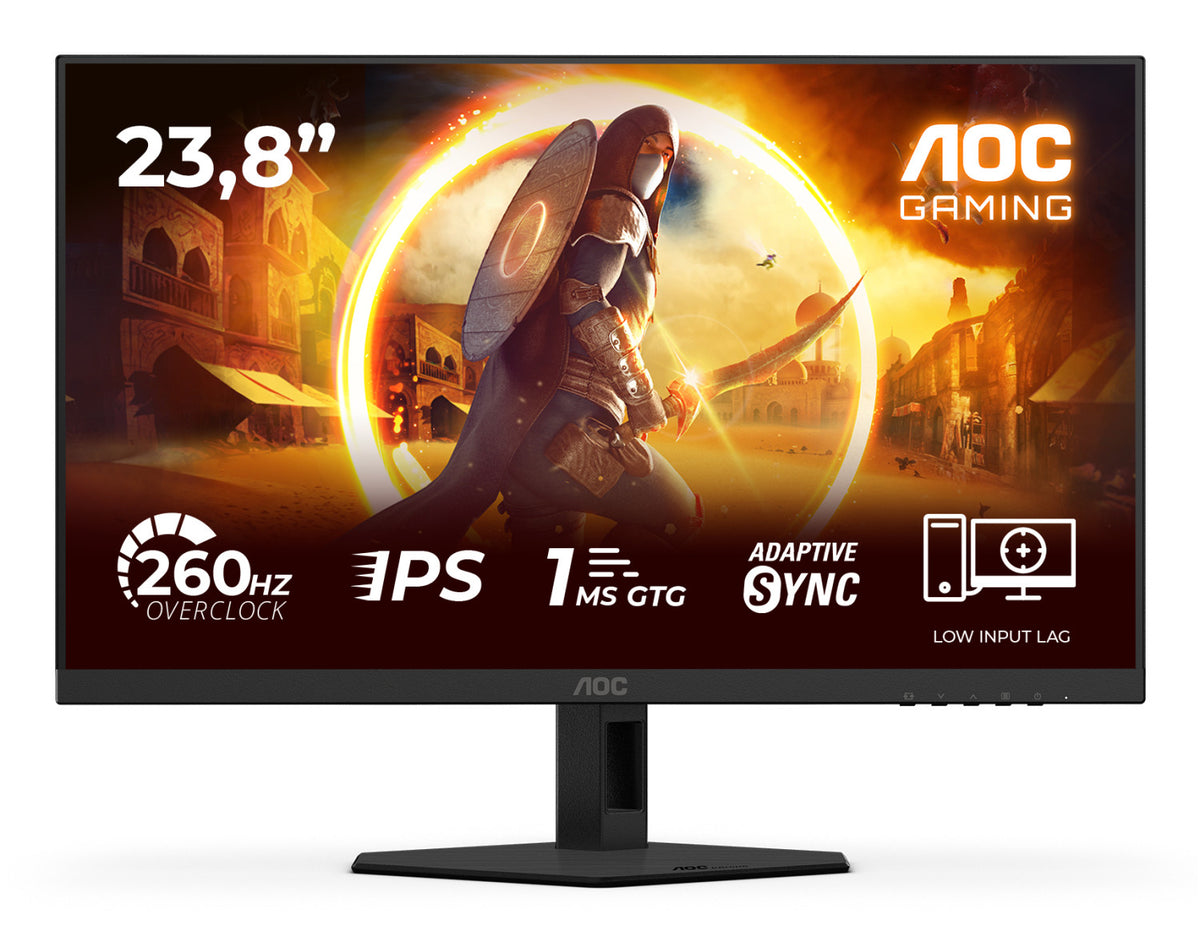 AOC G4 24G4ZRE Monitor PC 60,5 cm (23.8") 1920 x 1080 Pixel Full HD LED Nero, Rosso