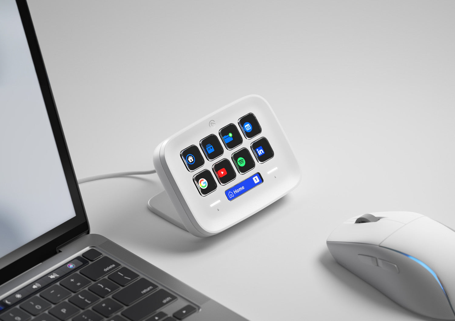 Elgato Stream Deck Neo Mixer multimediale Bianco 8 pulsanti