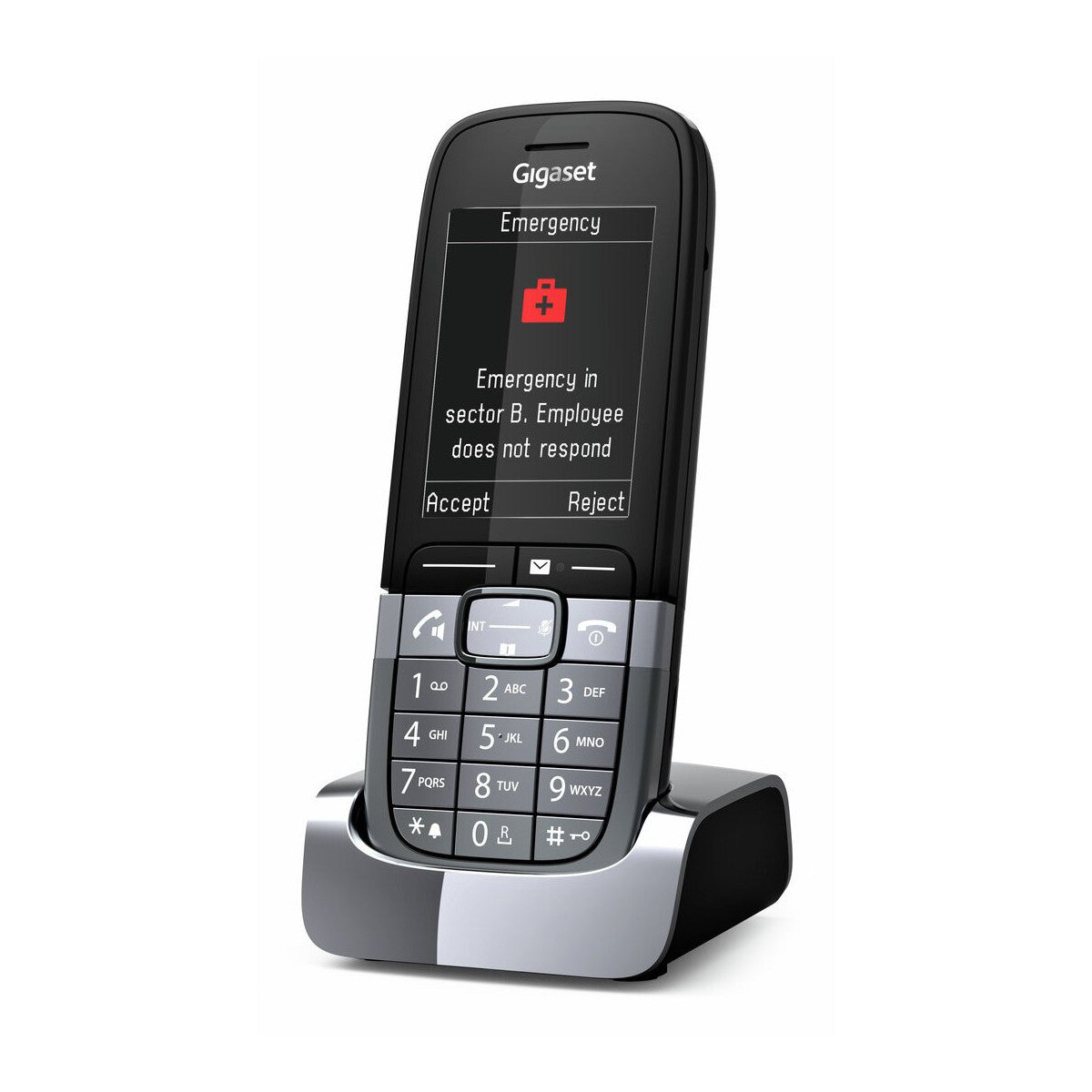 Gigaset SL850H Pro Telefono DECT Identificatore di chiamata Titanio